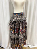 Farm Rio Tiered "Jujus Garden" Long Skirt NWT (Originally $270)