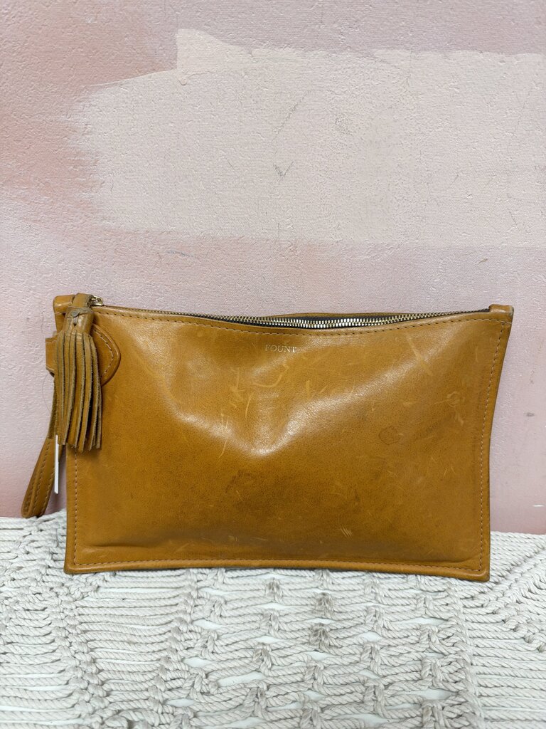 Fount Large Tassel Clutch (As Is)