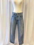AGolde Straight Leg Button Jeans