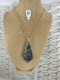 Kendra Scott Mother of Pearl Pendant Necklace w/ Box