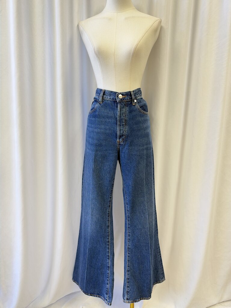 Frame "The Lax" Wide Leg Jean
