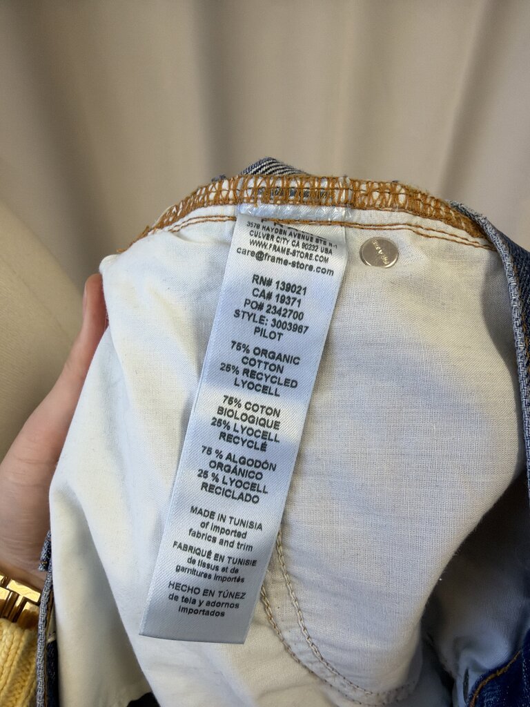 Frame "The Lax" Wide Leg Jean