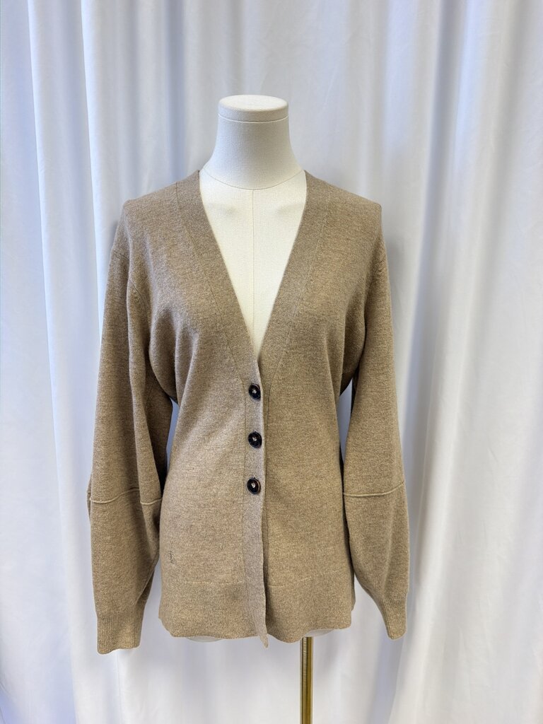 The Garment Tan Wool Cardigan