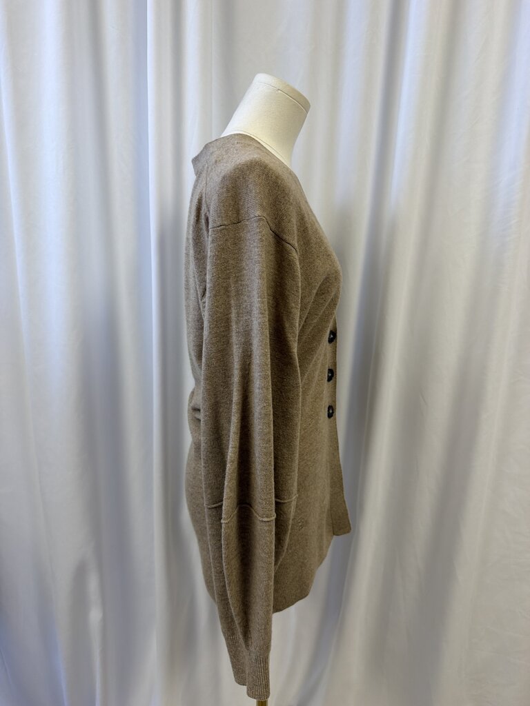 The Garment Tan Wool Cardigan