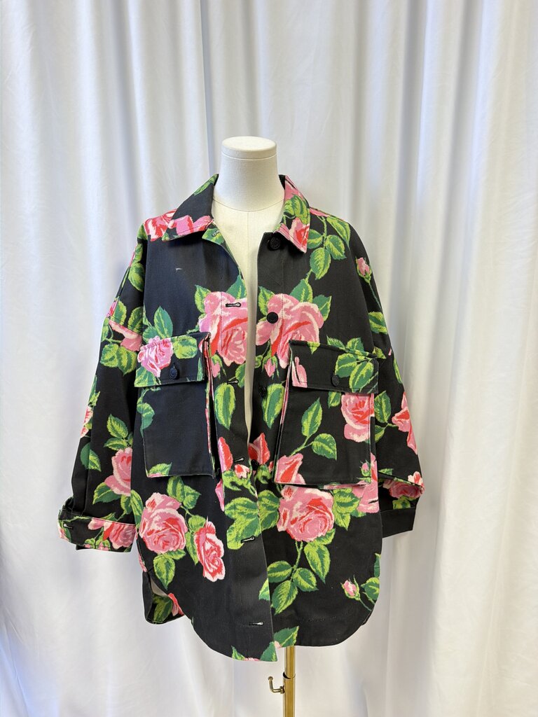 Quinn Canvas Floral Jacket
