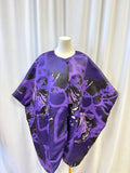 Igor Purple Silk Short Sleeve Jacket