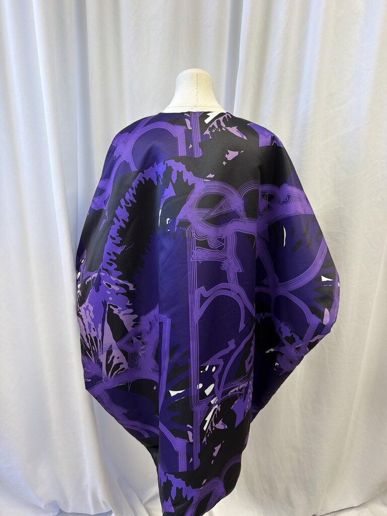 Igor Purple Silk Short Sleeve Jacket