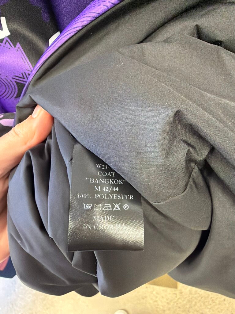 Igor Purple Silk Short Sleeve Jacket