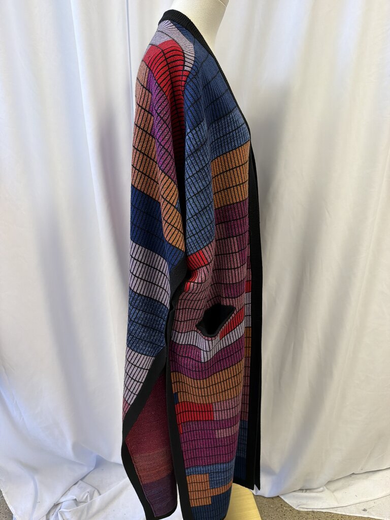 Mara Hoffman Geo Long Open Cardigan
