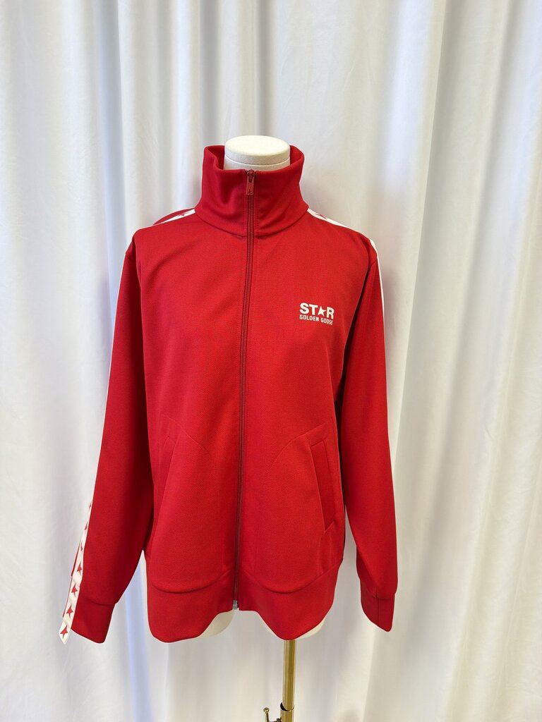 Golden Goose Red Ttrack Jacket