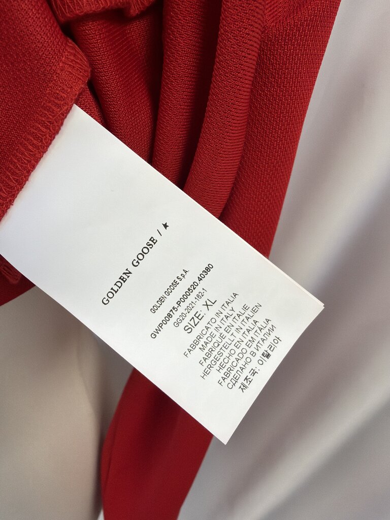 Golden Goose Red Ttrack Jacket