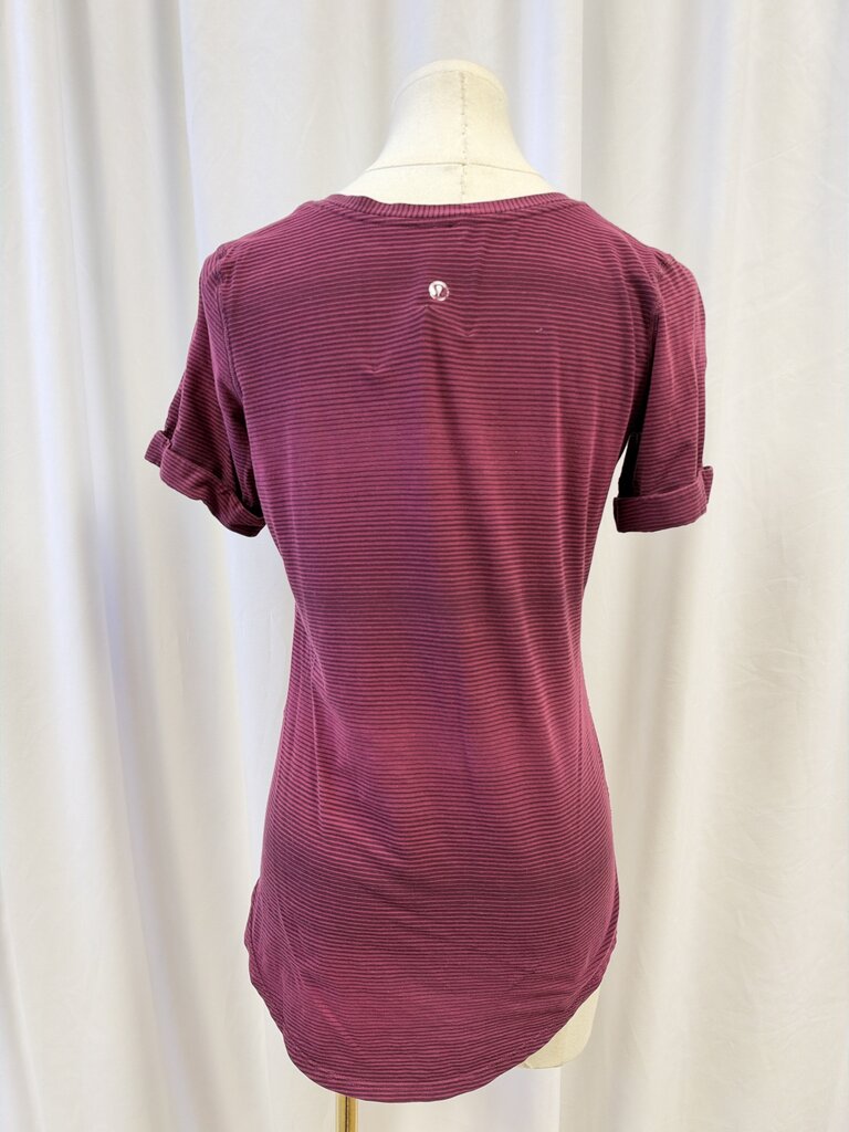 Lululemon Striped Short Sleeve