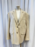 Anine Bing Houndstooth Virgin Wool Blazer