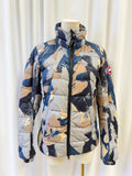 Canada Goose Blue Camo Puffer Coat