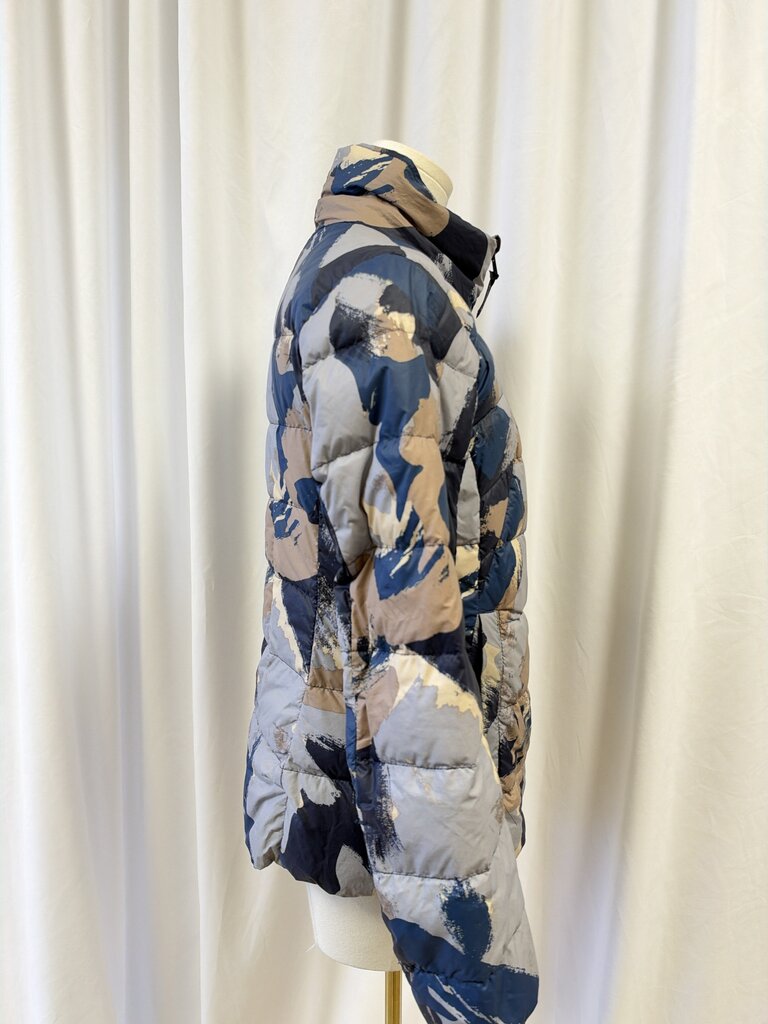 Canada Goose Blue Camo Puffer Coat
