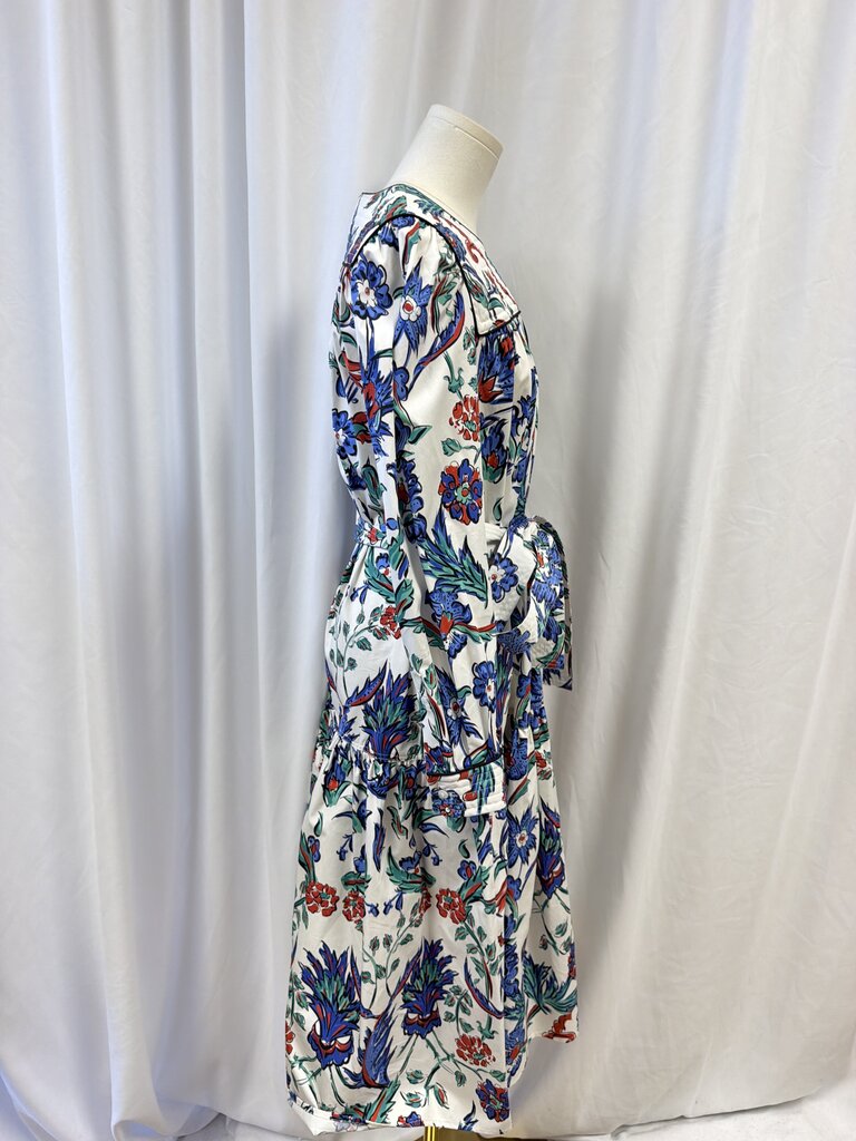Tory Burch Floral Print Midi Dress