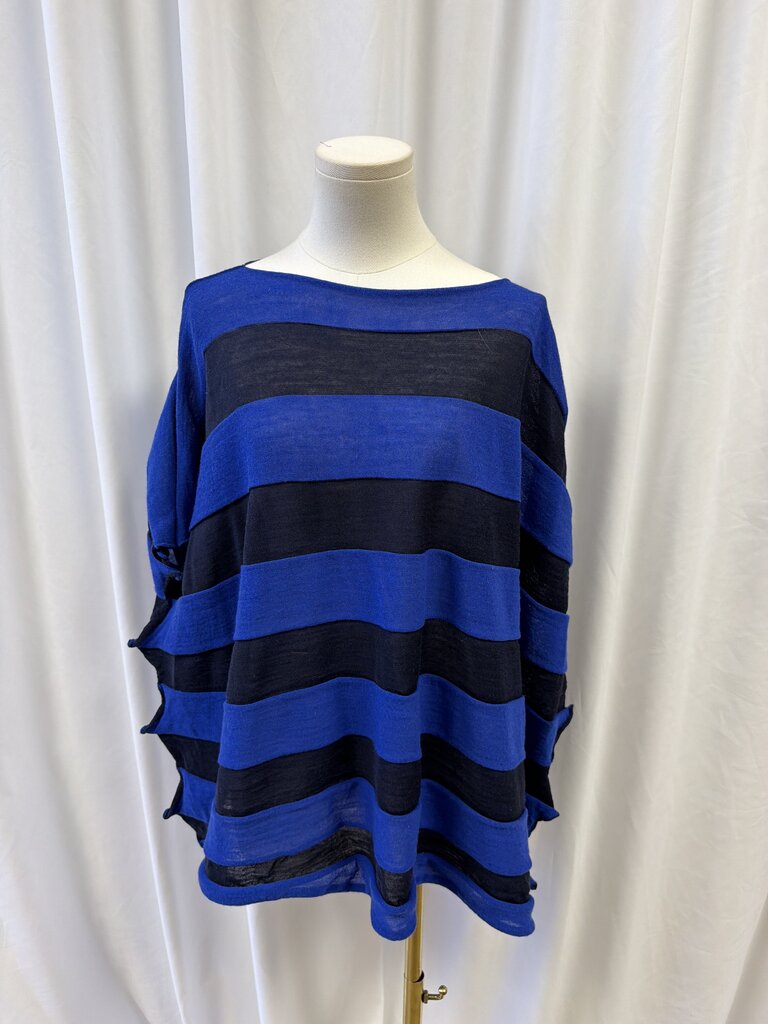 Issey Miyake Cauliflower Striped Top