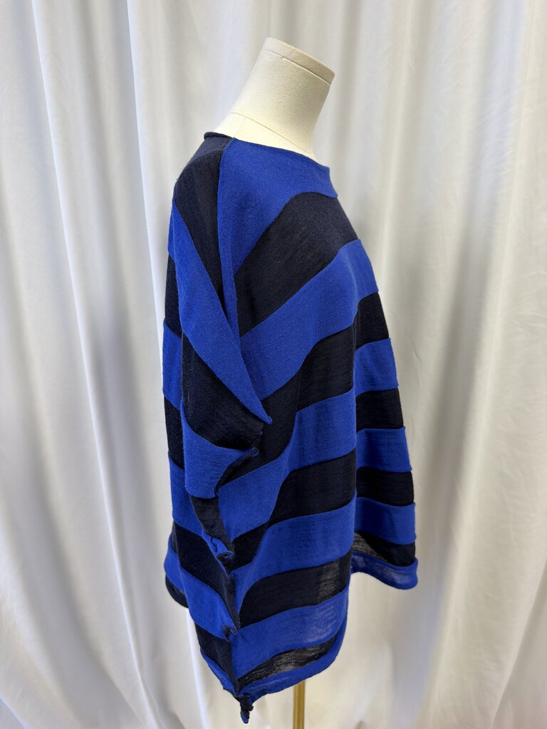 Issey Miyake Cauliflower Striped Top