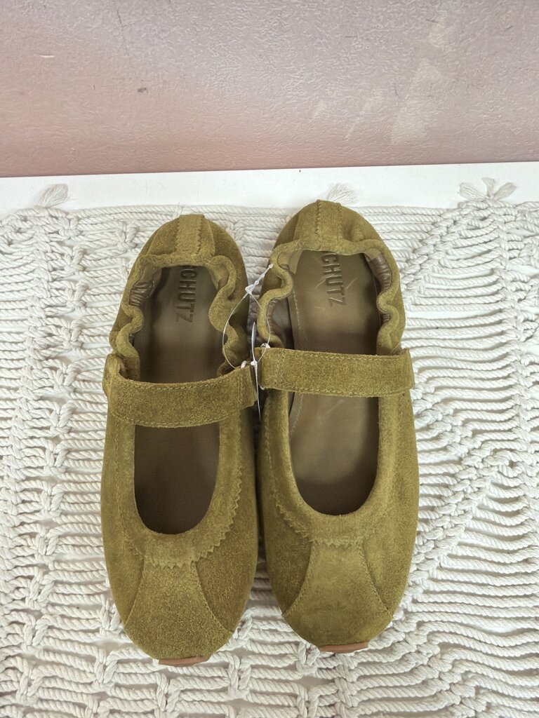 Schutz Suede Ballet Flat
