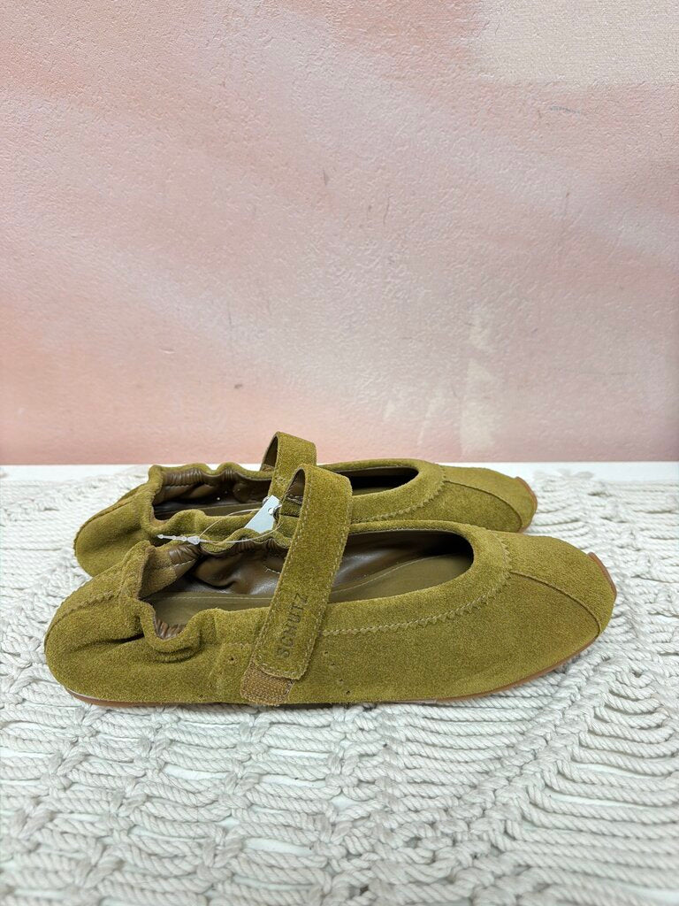 Schutz Suede Ballet Flat