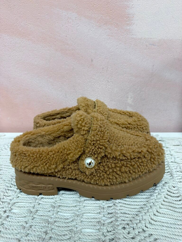 Jimmy Choo Faux Fur Slipper