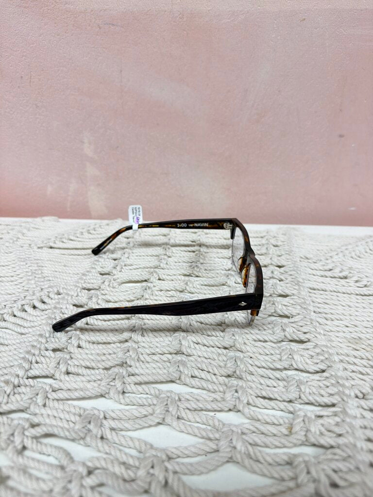 Caddis "Navin" Half Frame Reader 1.00 w/ Case