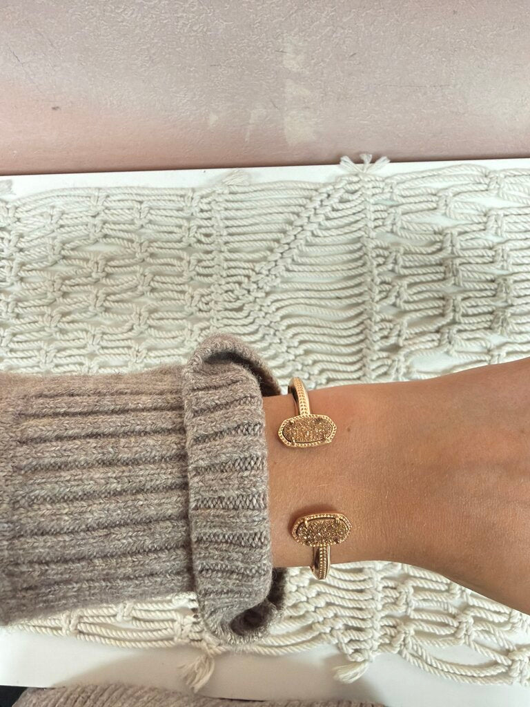 Kendra Scott Rose Sparkle Cuff w/ Box & Dustbag