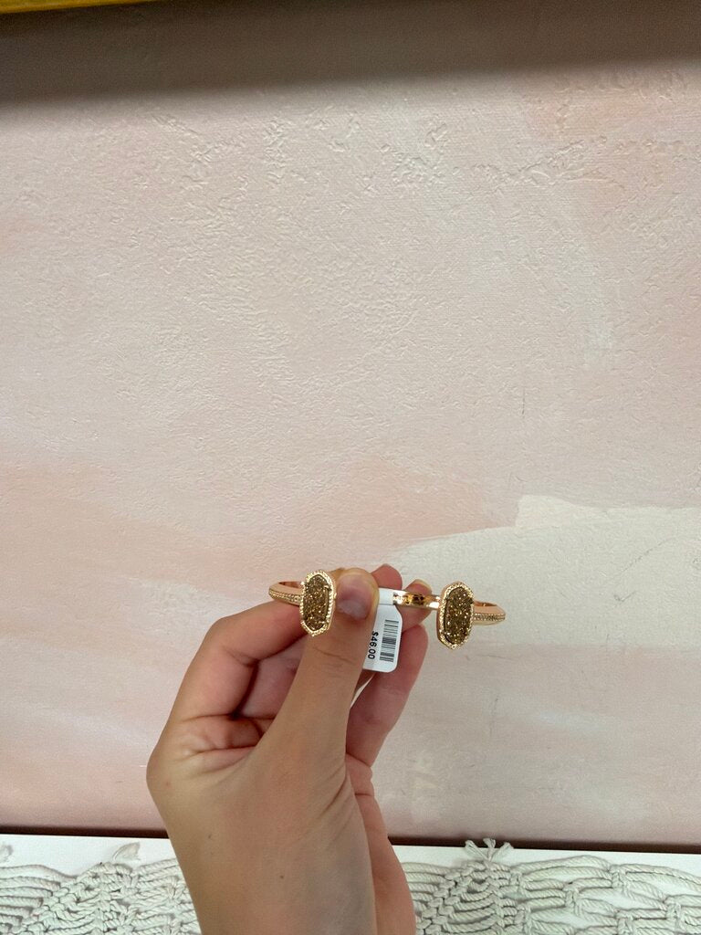 Kendra Scott Rose Sparkle Cuff w/ Box & Dustbag