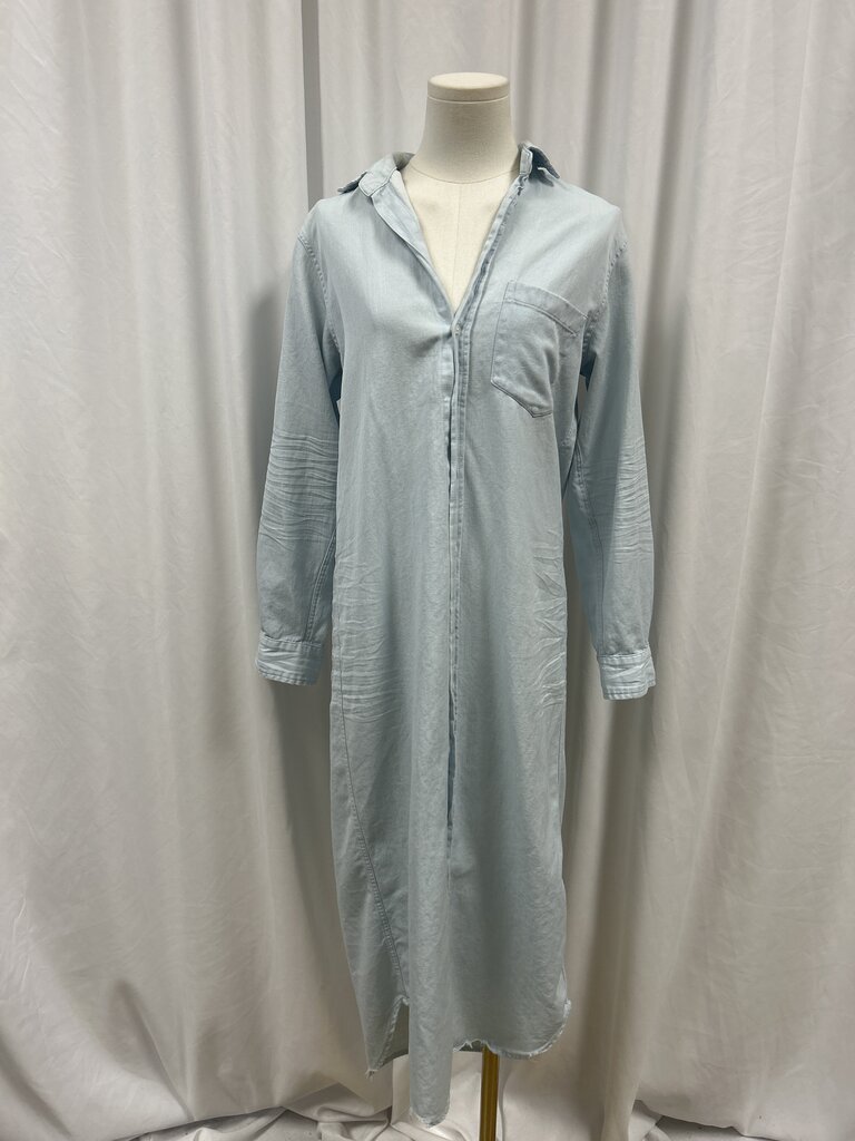 Frank & Eileen Long Denim Shirt Dress