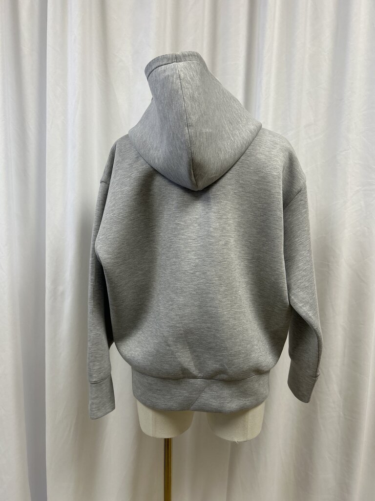 Anine Bing Logo Zip Up Hoodie