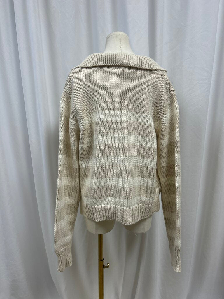 By Together V-Neck Striped Sweater