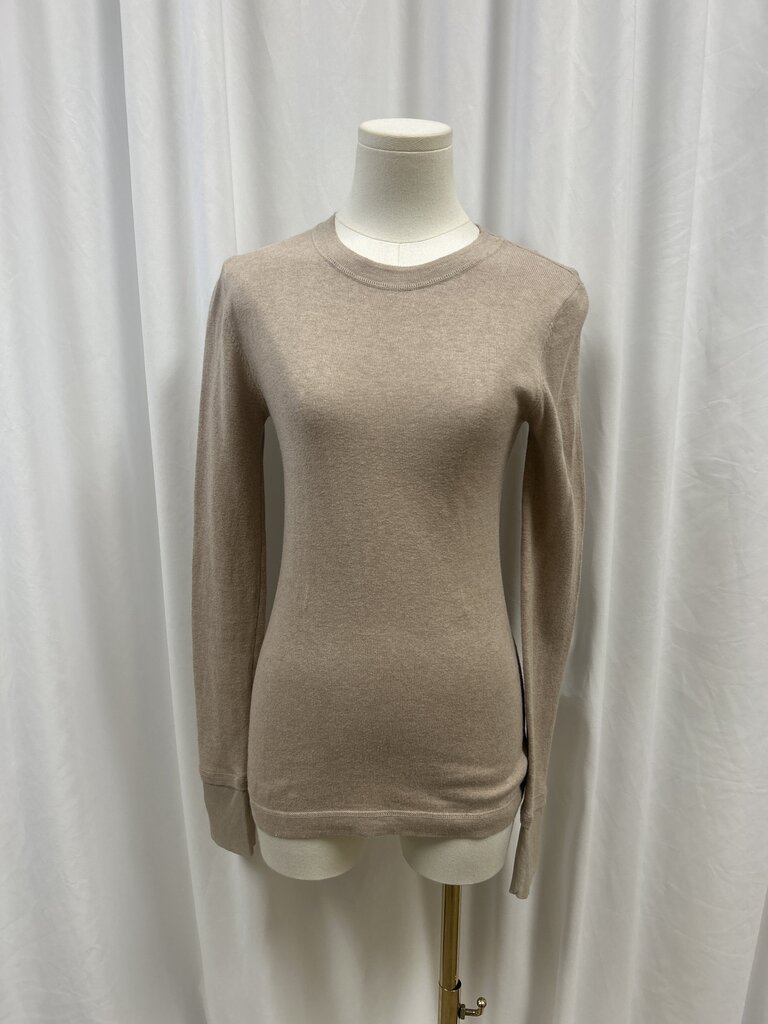 Brazeau Tricot Cotton/Cashmere Blend Long Sleeve