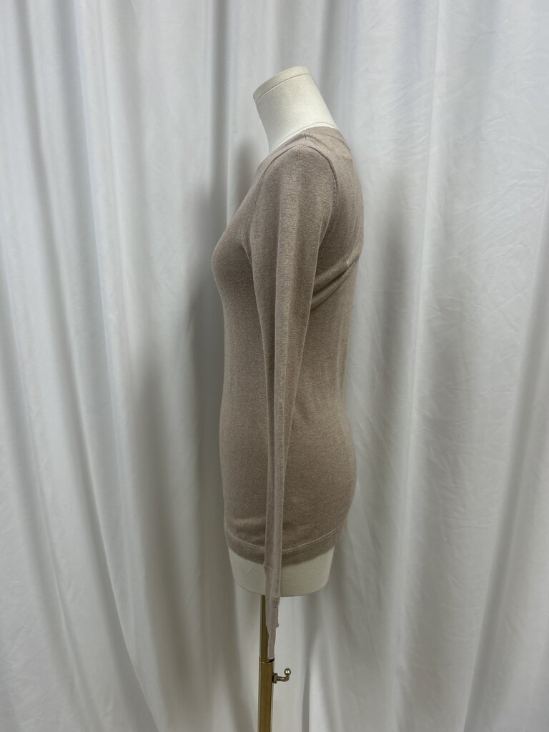 Brazeau Tricot Cotton/Cashmere Blend Long Sleeve