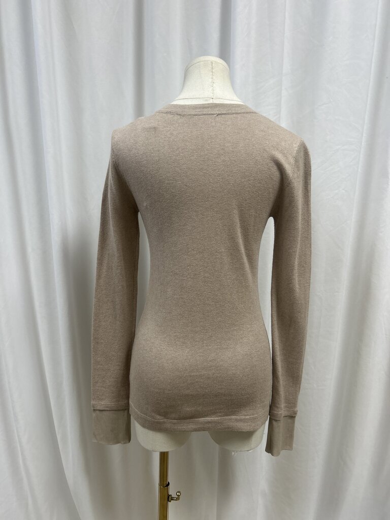 Brazeau Tricot Cotton/Cashmere Blend Long Sleeve
