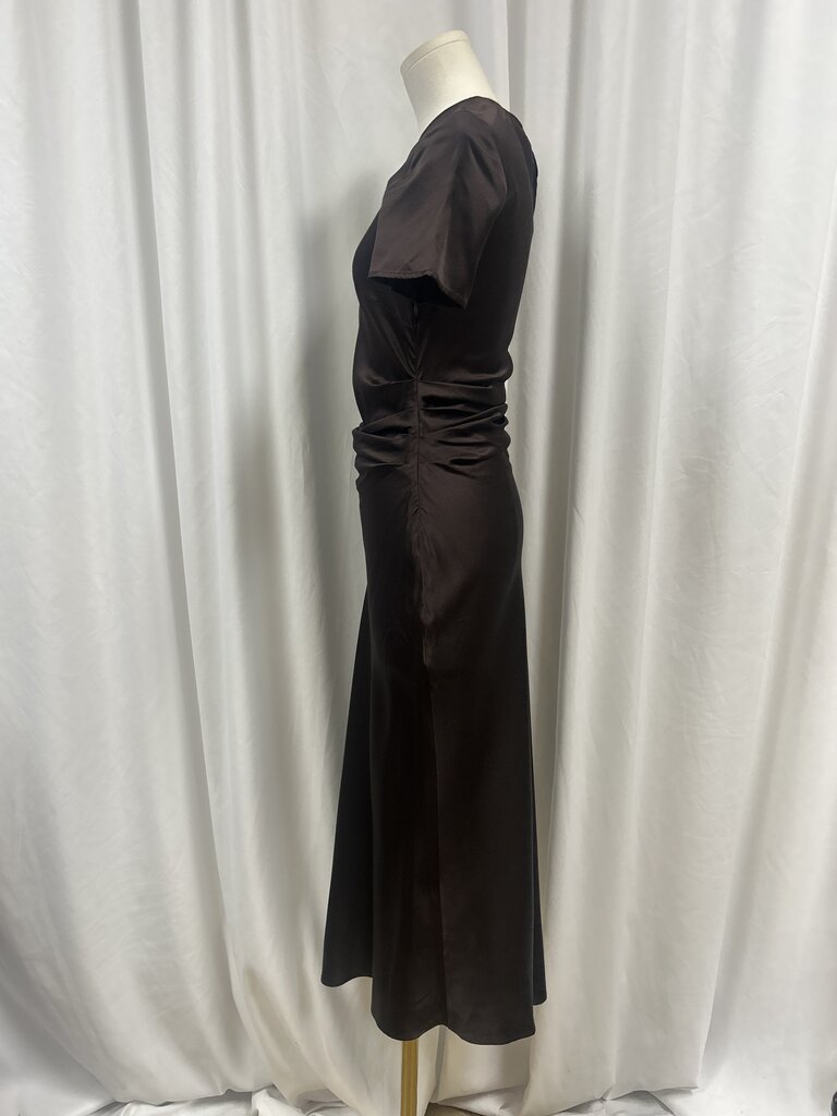 Staud Ruched Waist Maxi Dress (As Is, Hem Pilling)