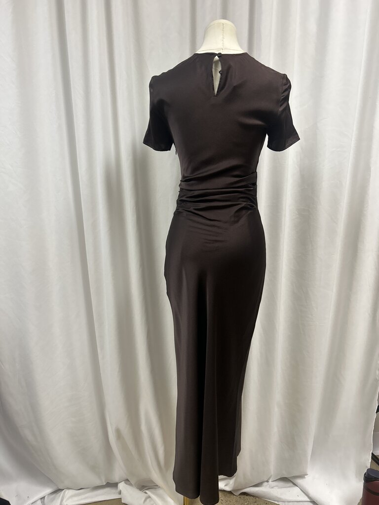 Staud Ruched Waist Maxi Dress (As Is, Hem Pilling)
