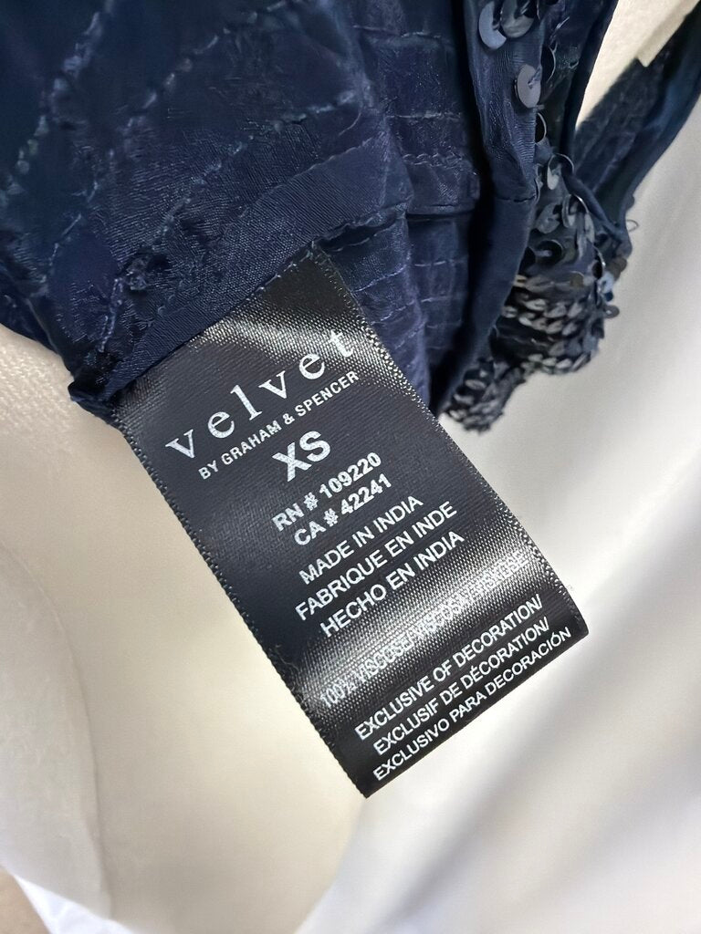 Velvet by Graham & Spencer "Maison" Sequin Top NWT (Originally $249)