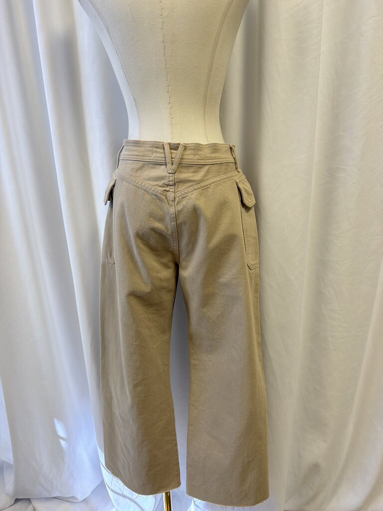 Veronica Beard "Taylor Wide Leg Crop" Pant