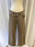 AG Low Rise Wide Leg Jean