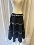 Miri Tweed Detail Midi Skirt NWT