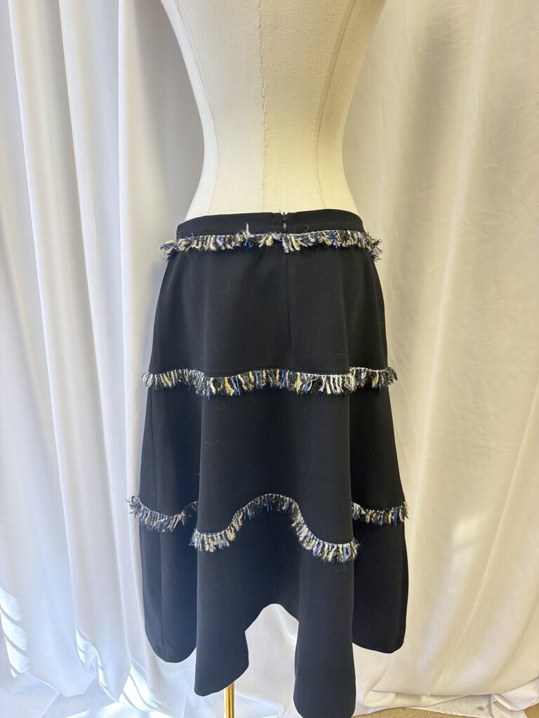 Miri Tweed Detail Midi Skirt NWT