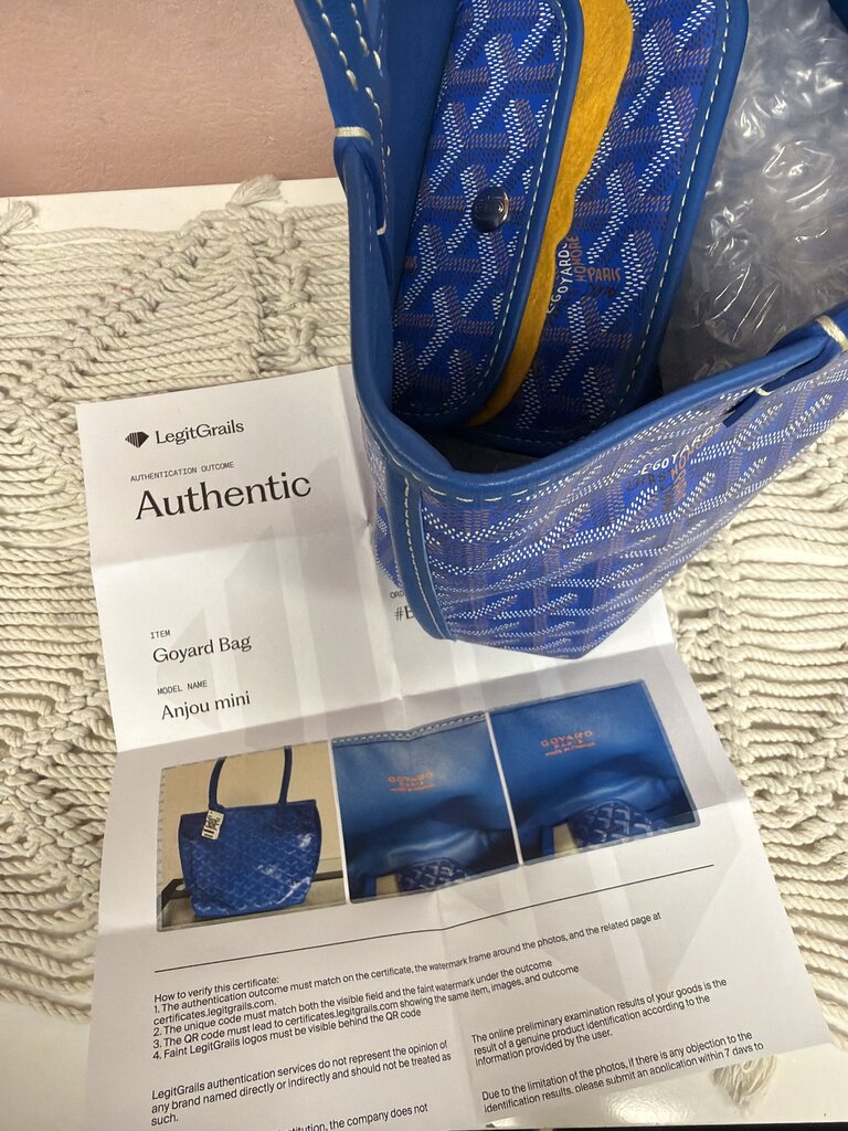 Goyard Reversible Goyardine Anjou Mini 2024 (Excellent Condition)