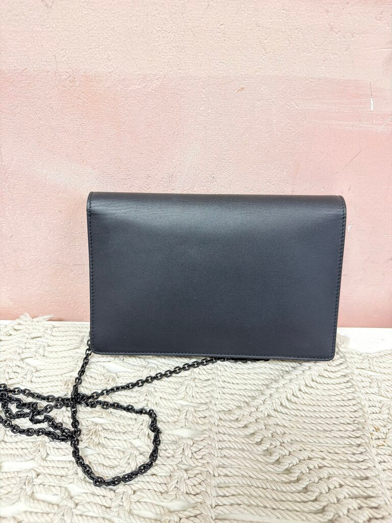 Dior Leather Saddle Chain Crossbody w/ Box, Dustbag, & Shopping Bag