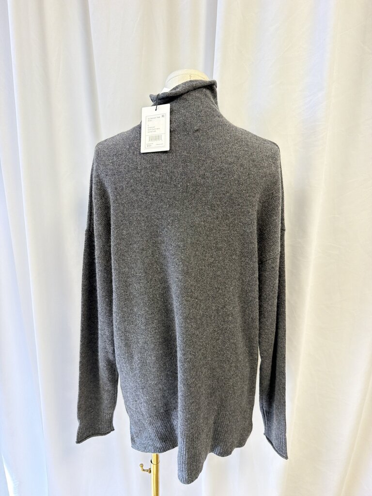 Theory "Slouchy TNK Roll" Cashmere Sweater NWT (Originally $425)