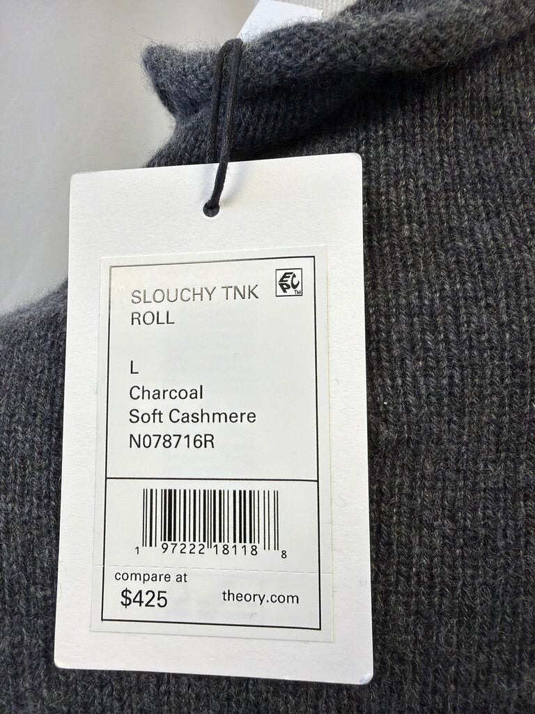Theory "Slouchy TNK Roll" Cashmere Sweater NWT (Originally $425)