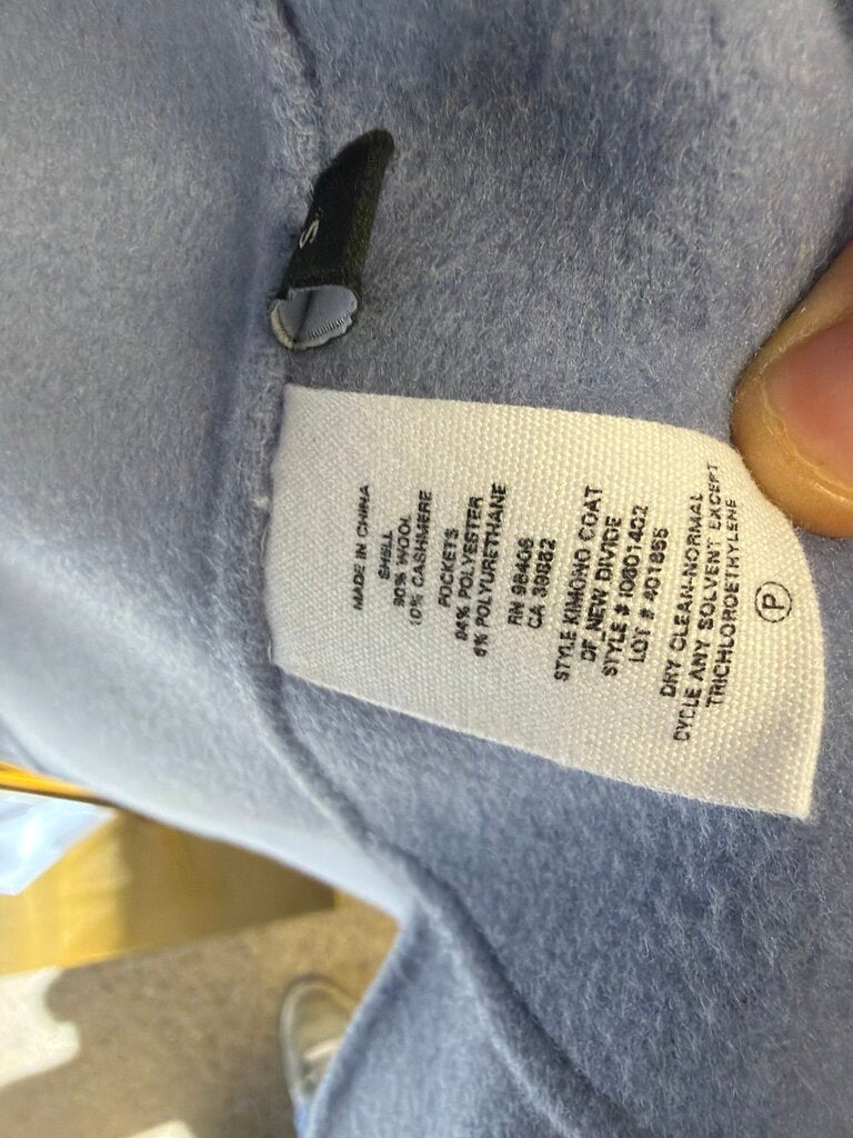 Theory Wool/Cashmere Blend Open Coat