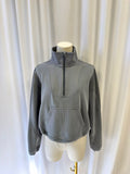 Lululemon Quarter Zip Ribbed Cropped Jacket