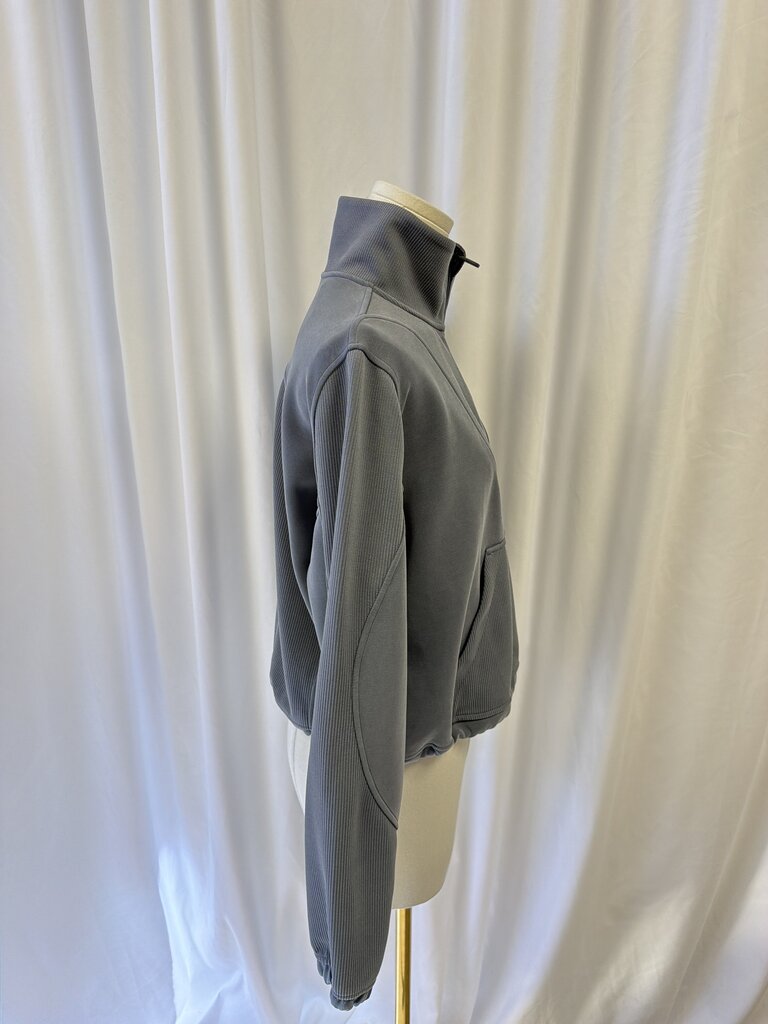Lululemon Quarter Zip Ribbed Cropped Jacket