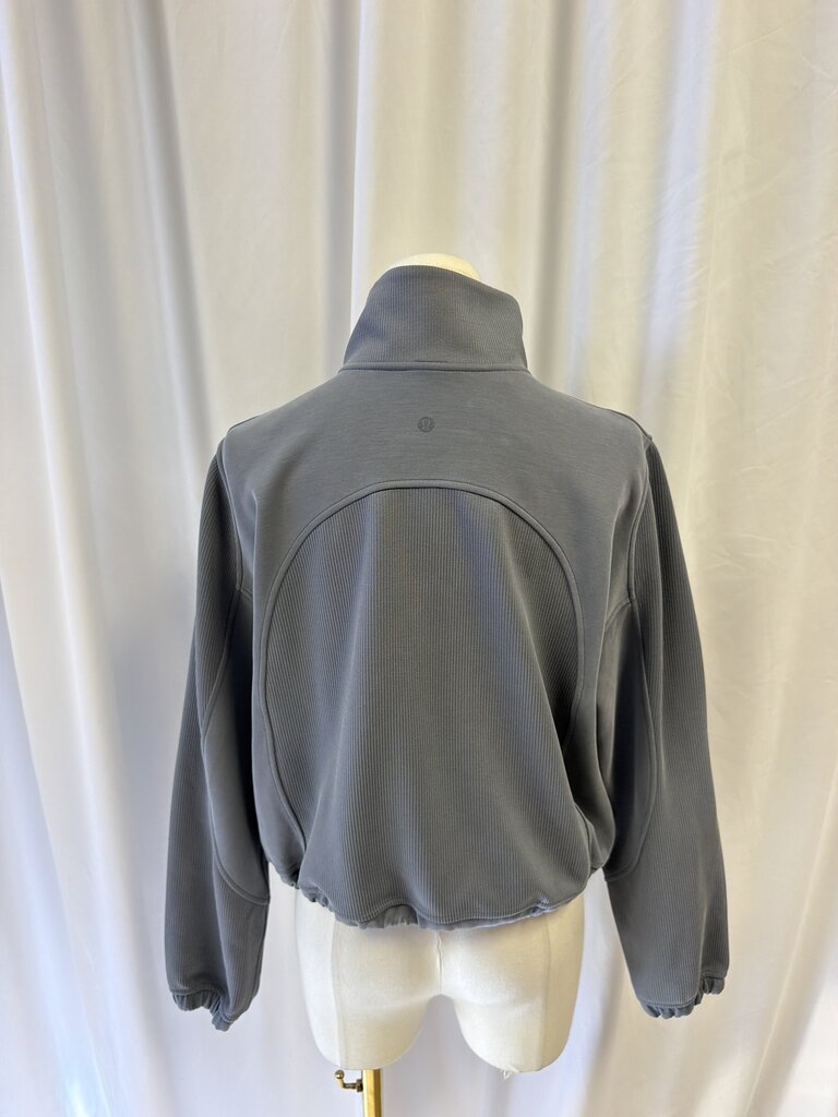 Lululemon Quarter Zip Ribbed Cropped Jacket