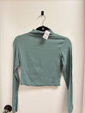 Lululemon Long Sleeve Mock Neck Crop Top